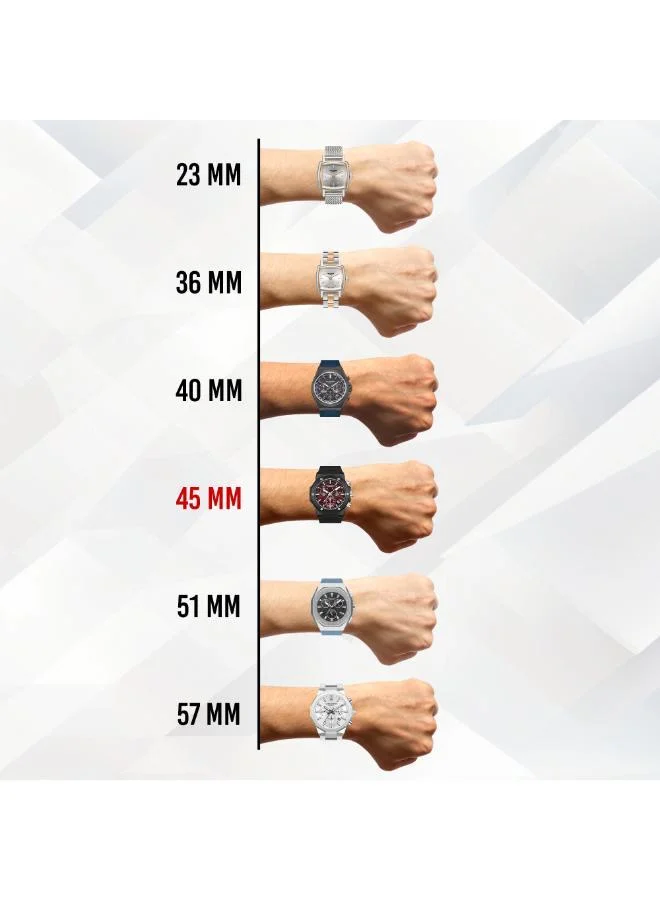 Quantum  Men's Silicone Analog Watch HNG1232.681 - 44 mm for Men | Best Price UAE